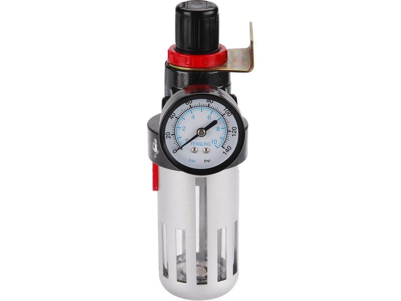 EXTOL PREMIUM 8865104 Pneumatický regulátor tlaku s filtrem a manometrem, 8bar