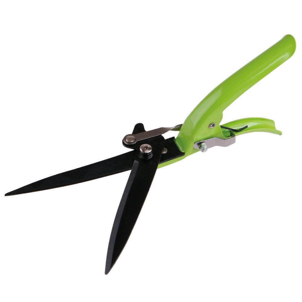 LEVIOR 45011 Zahradní nůžky na trávu, 30cm, kovová rukojeť