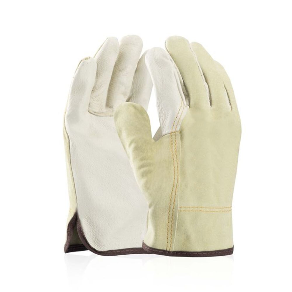 Pracovní rukavice kožené HILTON, velikost 10", ARDON