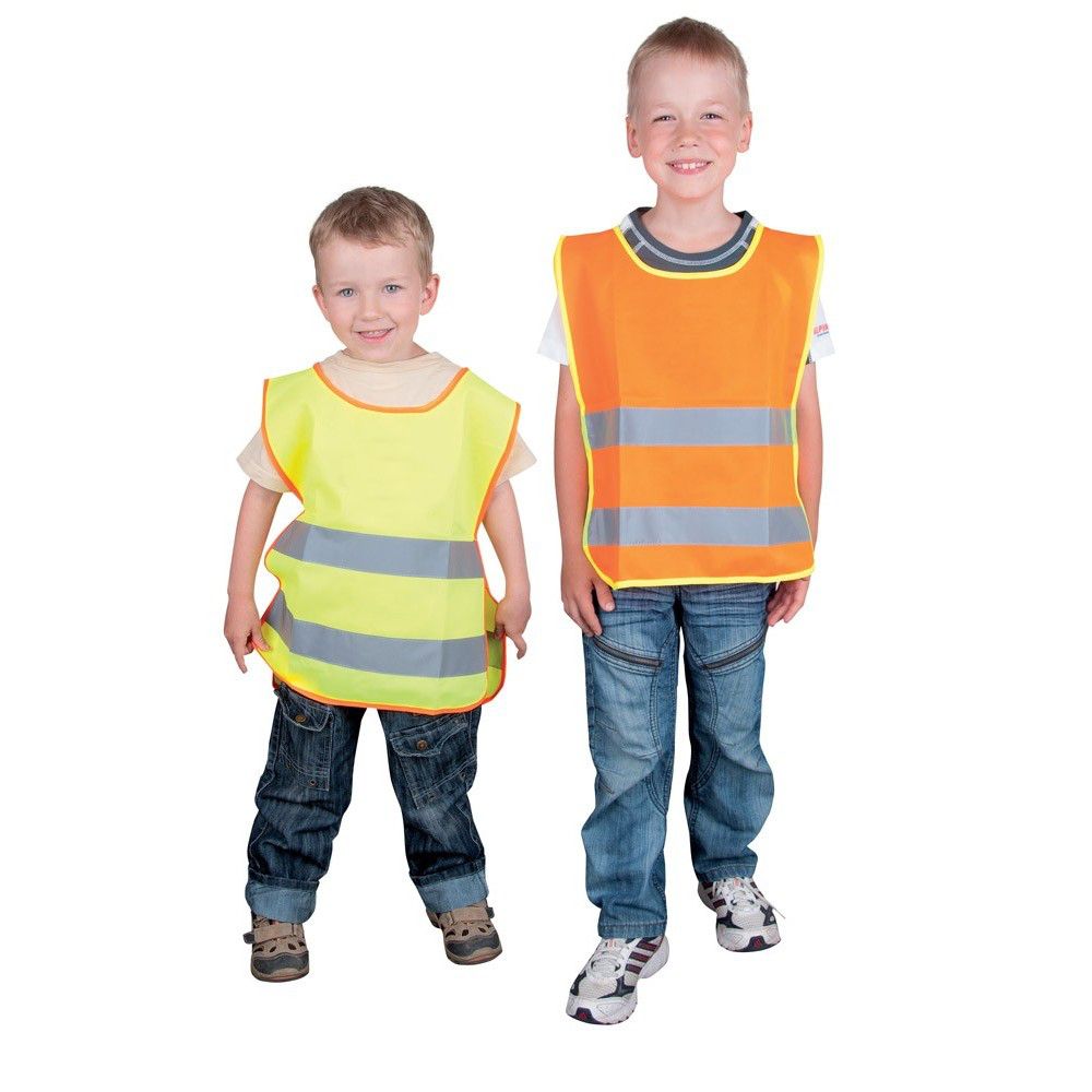 Reflexní vesta dětská, velikost M, oranžová