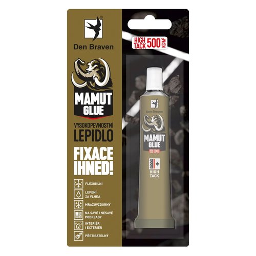 Lepidlo MAMUT GLUE High Tack, bl, tuba 25ml, Den Braven