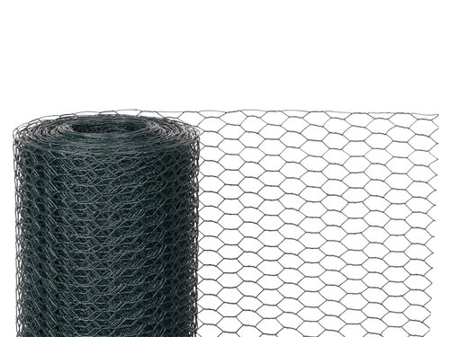 Pletivo HEX 13mm, 0,9mm, 100cm, bal. 25m, ZN + PVC zelen