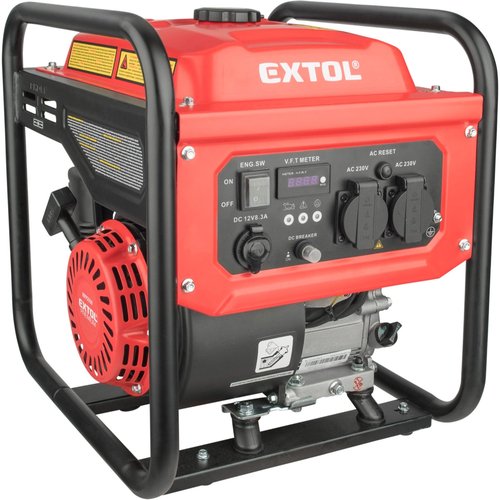 Elektrocentrla digitln invertorov, 3,5kW / 6,1HP, 230V, EXTOL PREMIUM