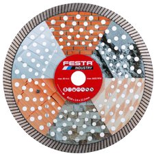 Kotou diamantov, turbo Extreme, 230x2,6mm, 22,2mm, FESTA INDUSTRY